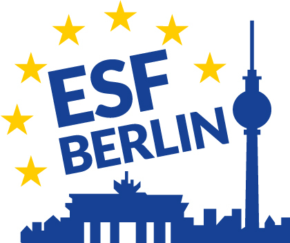 Logo of the ESF Berlin